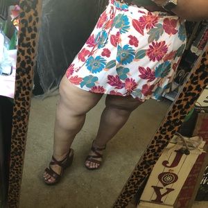 F21 NWT Wrap Skirt tropical